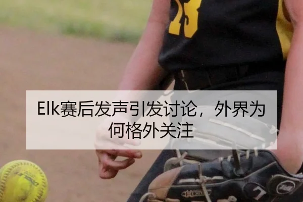 Elk赛后发声引发讨论，外界为何格外关注